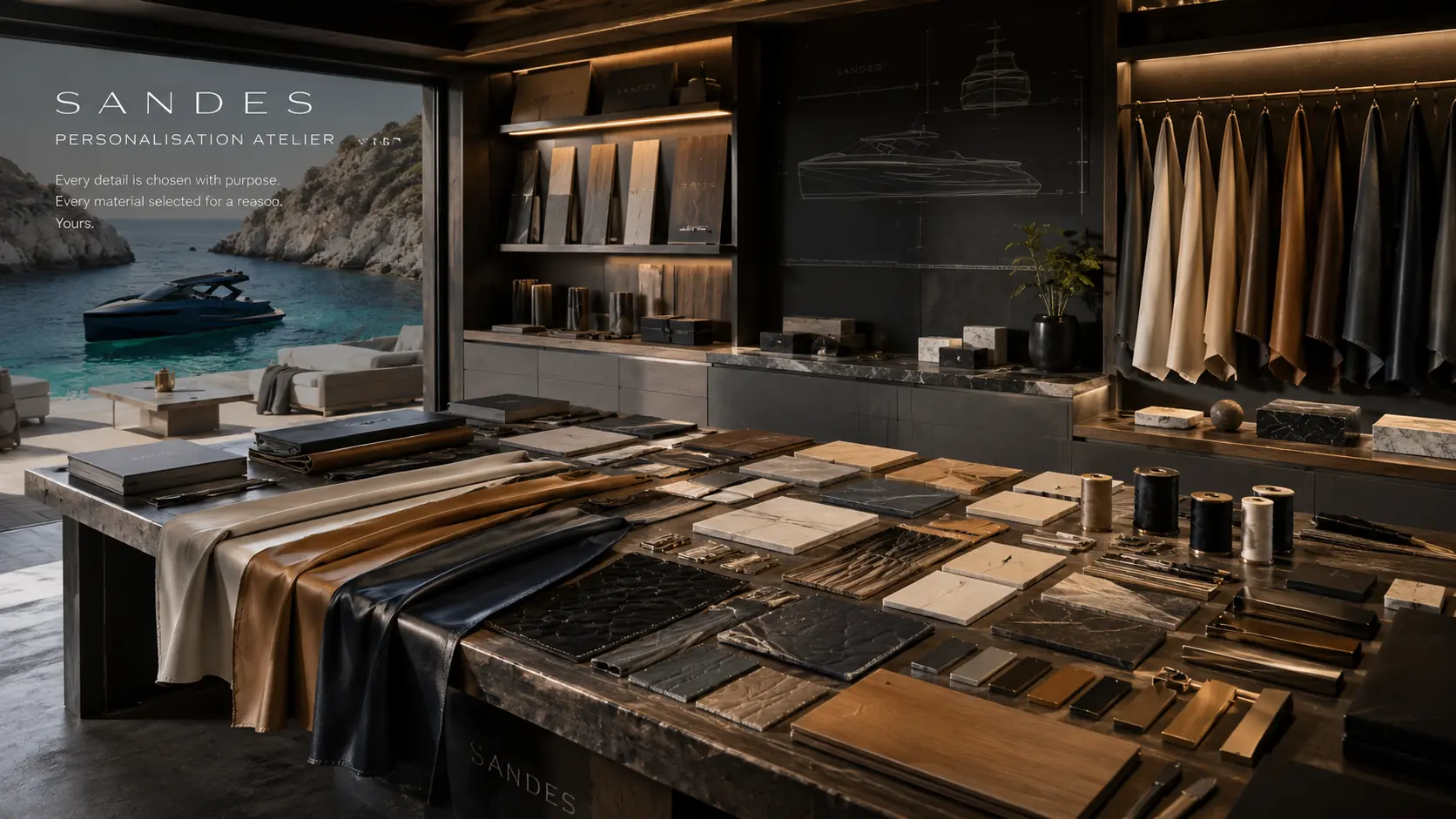 SANDES Atelier materials
