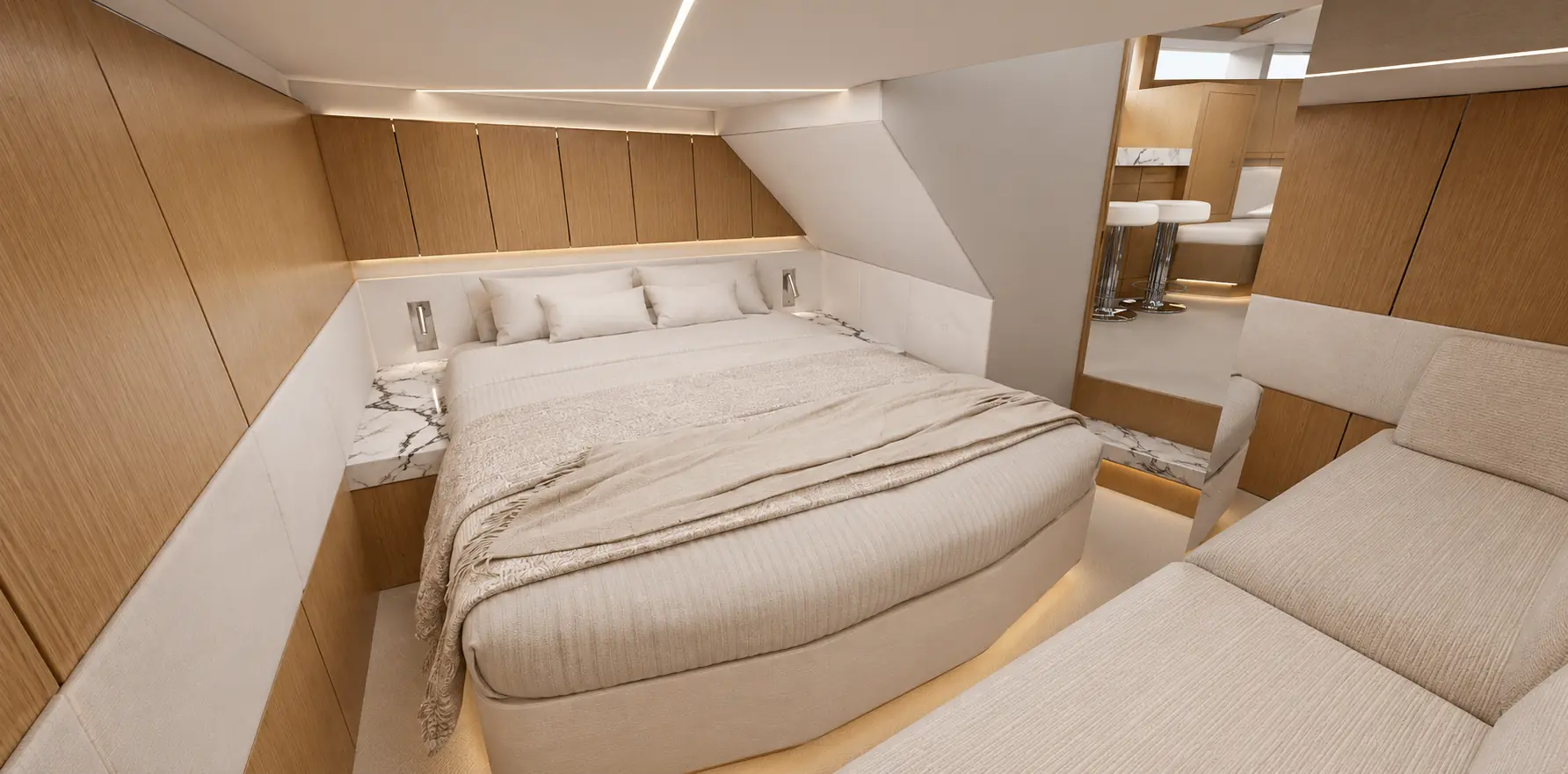 SANDES private double cabin