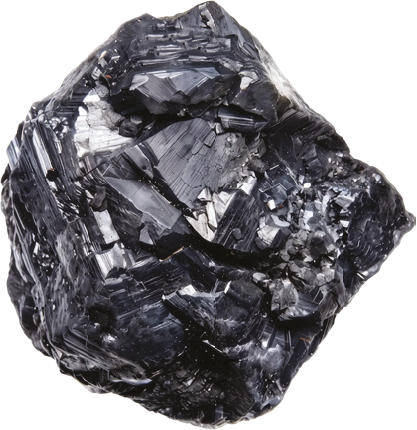 Raw carbon material detail